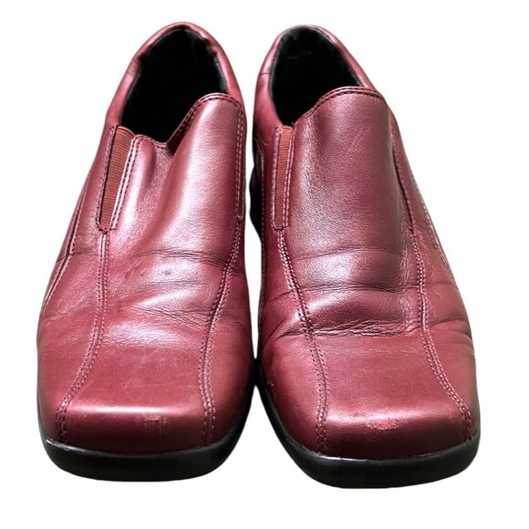 Rockport Rust Leather Slip-On Loafers, Size 8-1/2 W - Picture 2 of 11